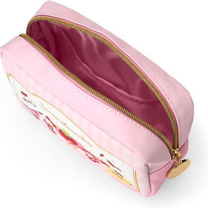 Sanrio Original Cosmetic Pouch Strawberry Newspaper 50th Anniversary