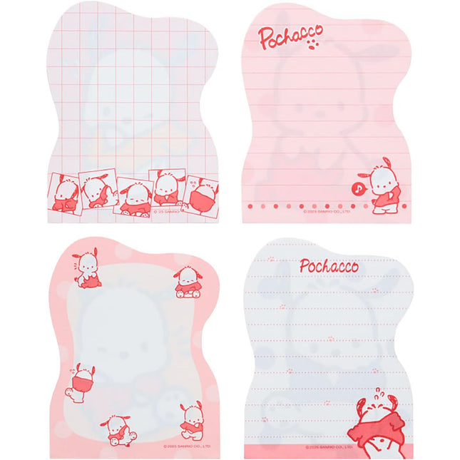 Sanrio Original Pochacco Memo Pad Outfit Change Design 549665