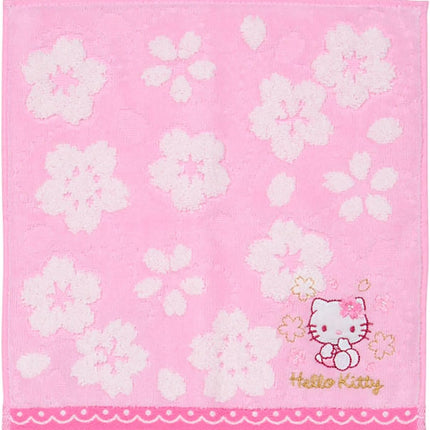 Sanrio Original Sakura Handkerchief Mini Towel 100% Cotton