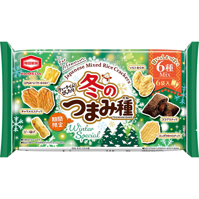 Kameda TSUMAMIDANE Japanese Mixed Rice Crackers Season Special
