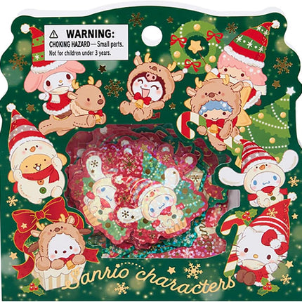Sanrio Original Character Christmas Stickers 23pcs