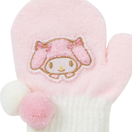 Sanrio Original Kids Stretch Mittens Gloves Winter Warmth SS Size 251801