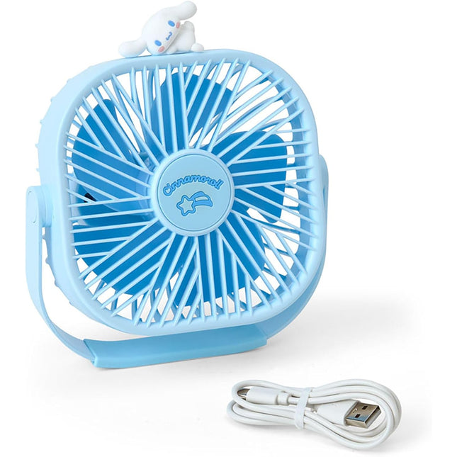 Sanrio Original Desk Fan Cinnamoroll Blue