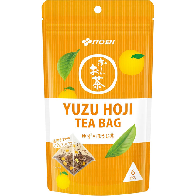 [!!!!Old inventory!!!!]Itoen Oi-Ocha Yuzu Hoji Tea Bag 6P[!!!Best Before Date May 2026!!!]]