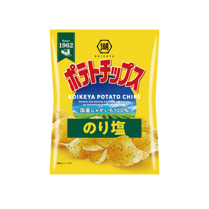 KOIKEYA Potato Chips Seaweed Salty 60g(2.1oz)