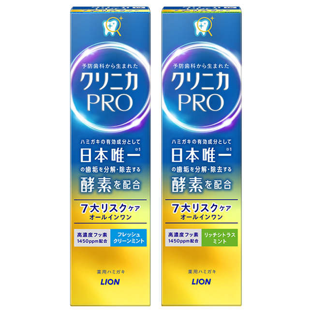 Lion Clinica PRO All-in-One 7 Major Risk Care Enzyme Toothpaste 95g(3.35oz)