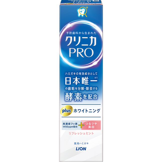 Lion Clinica PRO Plus Whitening Enzyme Toothpaste 95g(3.35oz)