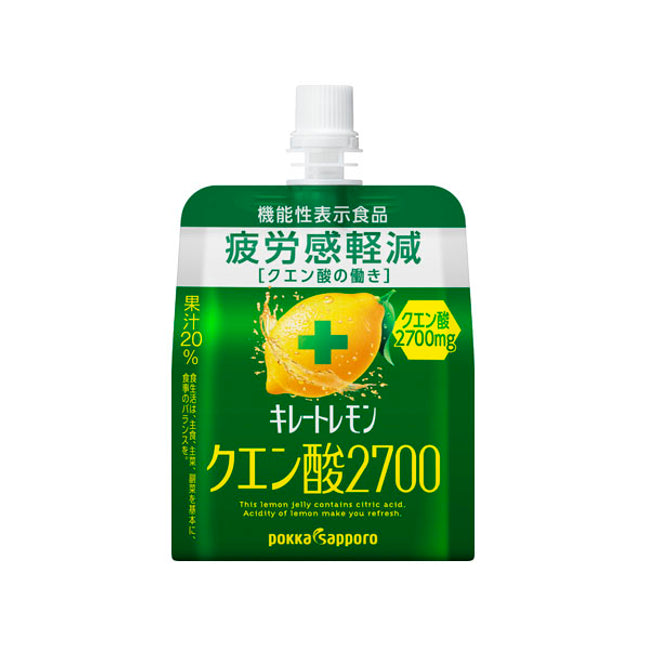 Pokka Sapporo Lemon Citric Acid 2700 Vitamin Jelly 165g