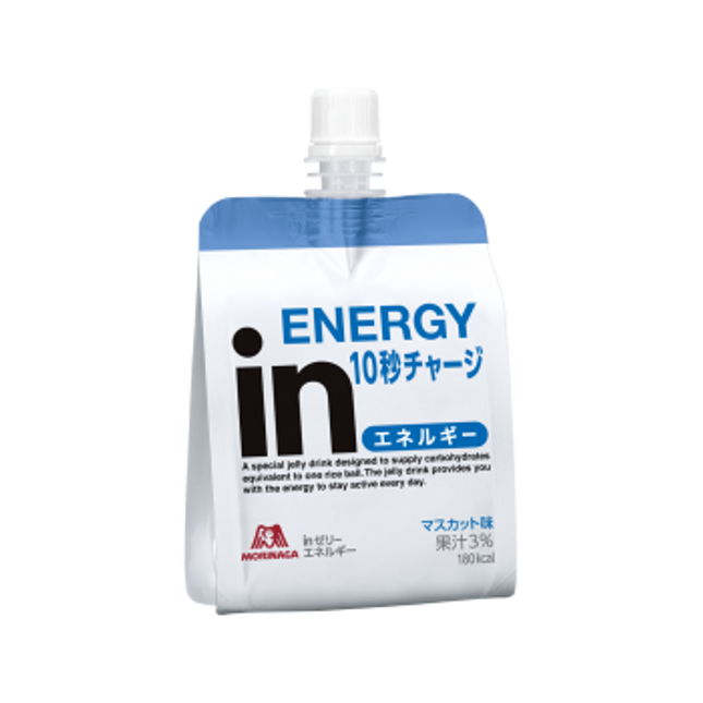Morinaga In Energy Jelly Drink Mult Flavor 180g(6.35oz)[Restock Oct 25]