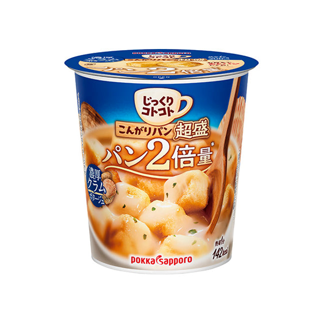 Pokka Sapporo Jikkuri Kotokoto Extra Toasted Bread Soup Cup
