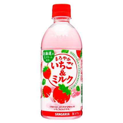 Sangaria Smooth Cream &Strawberry &Melon Milk 500ml(16.9fl oz)