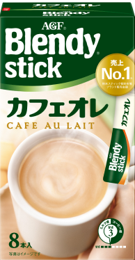 AGF Blendy Stick Cafe Au Lait Instant Coffee Powder