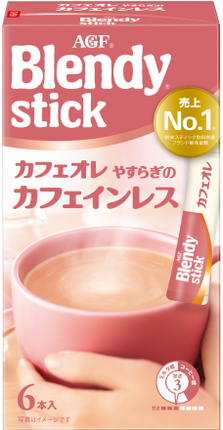 AGF Blendy Stick Cafe Au Lait Instant Coffee Powder