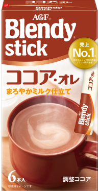 AGF Blendy Stick Cafe Au Lait Instant Coffee Powder Rich Sweet