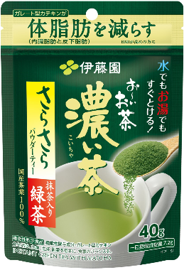 Itoen Oi Cha Instant Green Tea with Matcha Powder 40g 1.41oz