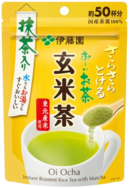 Itoen Oi Cha Instant Hojicha & Green Tea with Matcha Powder 40g 1.41oz