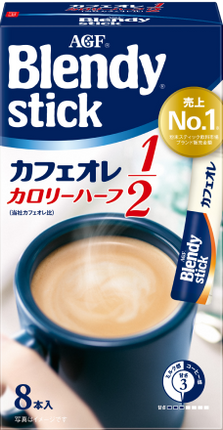 AGF Blendy Stick Cafe Au Lait Instant Coffee Powder