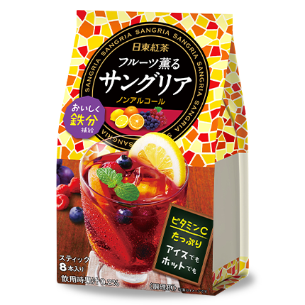 Nittoh-Tea Instant Powder Refreshing Fruits Tea Bag