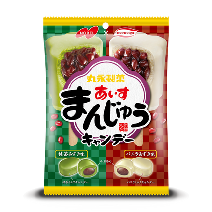 NOBEL Matcha & Vanilla Ice Candy 2.47oz(70g)