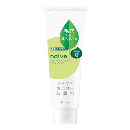 Kracie Naive Makeup Removal Face Wash Foam 180g
