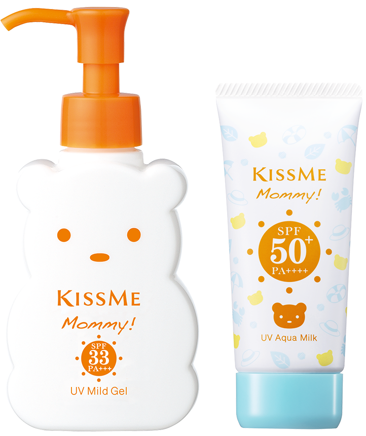 Isehan KissMe Mommy UV Aqua Milk SPF 50+ PA++++ (Friendly for baby Isehan KissMe Mommy UV Aqua Milk SPF 50+ PA++++ (Friendly for baby