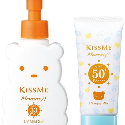 Isehan KissMe Mommy UV Aqua Milk SPF 50+ PA++++ (Friendly for baby)