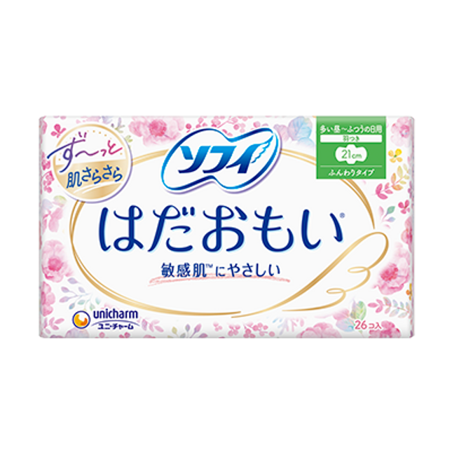 Unicharm Sofy Hadomoi Sanitary Napkins Daytime