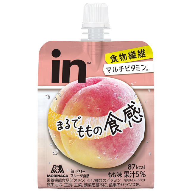 Morinaga In Energy Jelly Drink Juicy 5% Fruits Texture