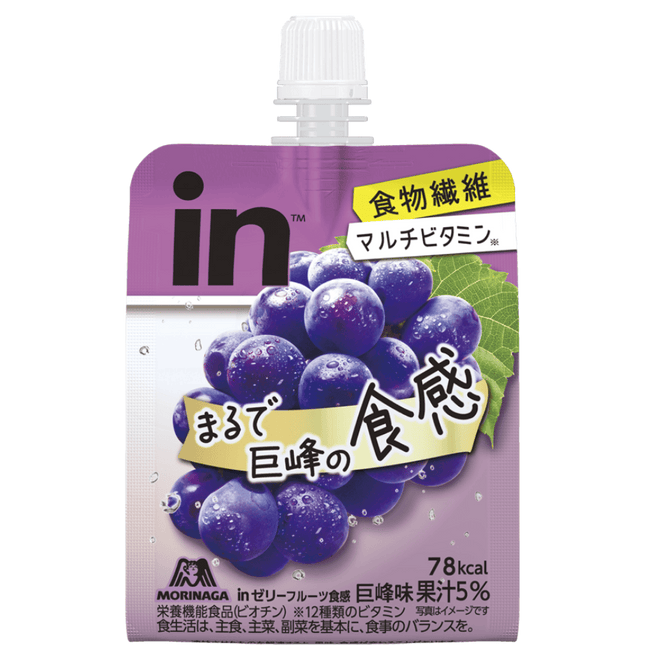 Morinaga In Energy Jelly Drink Juicy 5% Fruits Texture