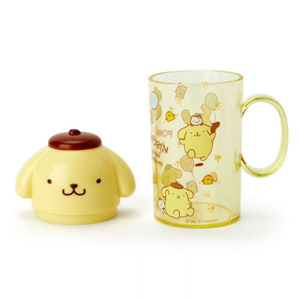 Sanrio POMPOMPURIN Toothbrush Set with Cute Cup