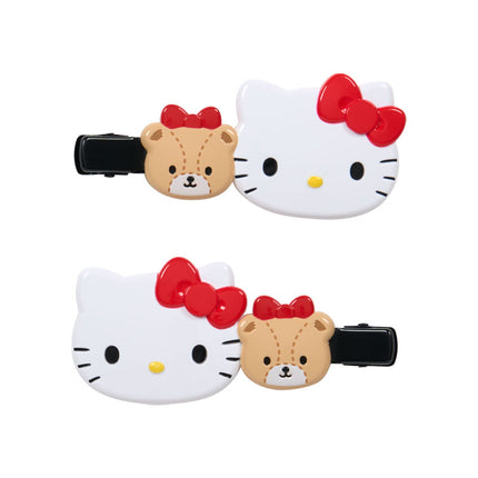 Sanrio Original Hello Kitty Long Bangs Hair Clip set of 2
