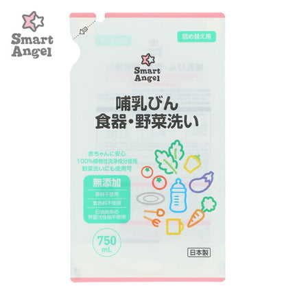 SmartAngel 婴儿奶瓶清洗剂 800ml 西松屋 日本生产