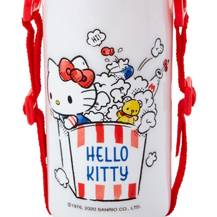 三丽鸥 Hello Kitty 儿童塑料保温杯 简便开盖 情景会话图案 - 480ml 16.2fl oz