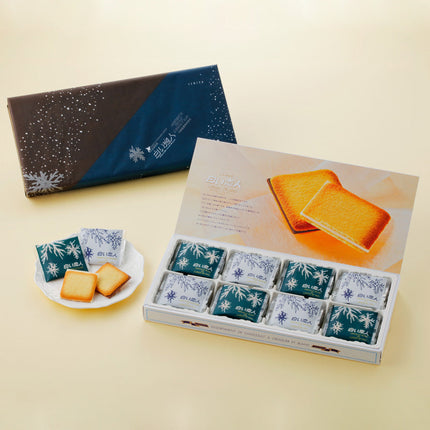 White Lover Chocolate Biscuit Cookies 24 pcs with Gift Box